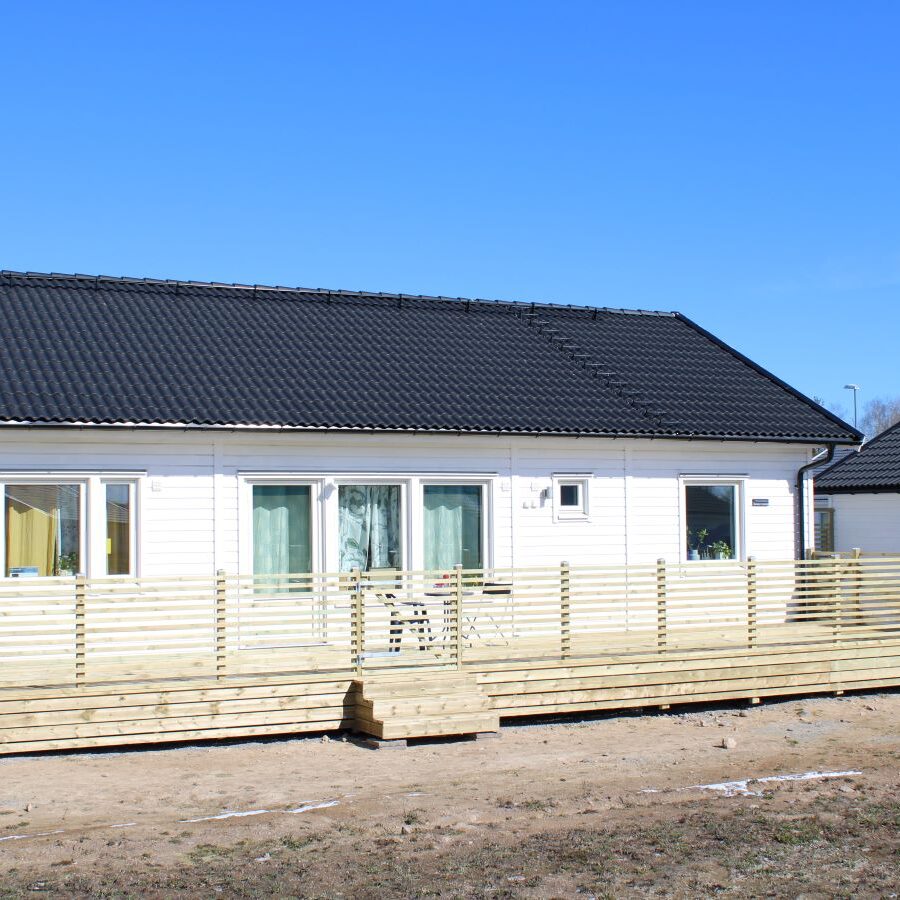 Altan på baksidan av huset - pplatbyggab - Kalmar