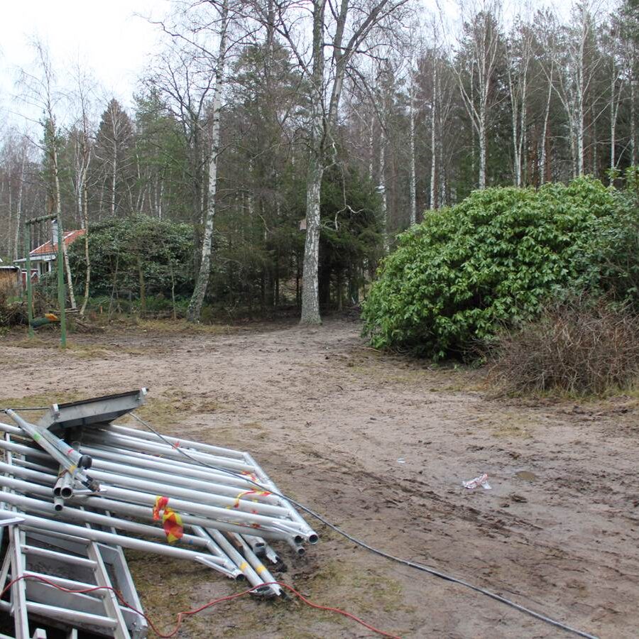 Renoveringsarbete och byggnadsvård genomförd i samverkan med personalen från VVS och EL