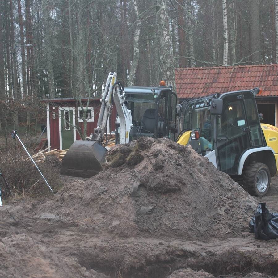 Renoveringsarbete och byggnadsvård genomförd i samverkan med personalen från VVS och EL