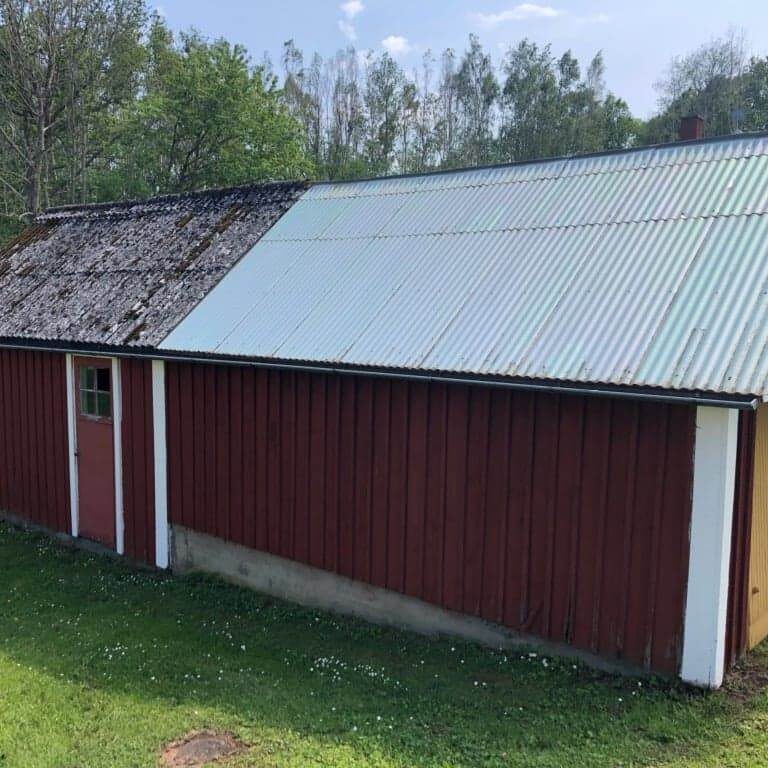 Takbyte och andra renoveringsarbeten i Koverhult