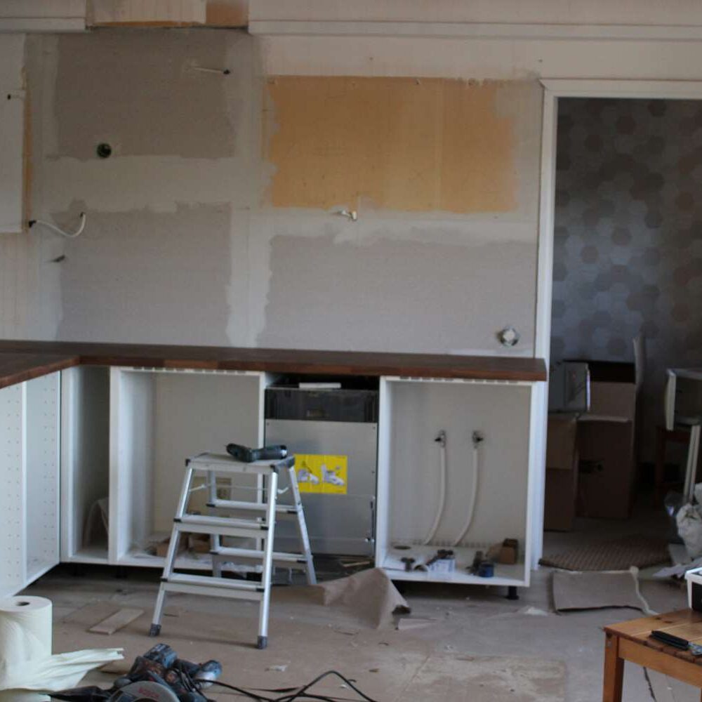 Renovering av ett kök i Löttorp, Öland
