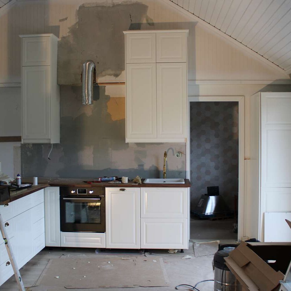 Renovering av ett kök i Löttorp, Öland