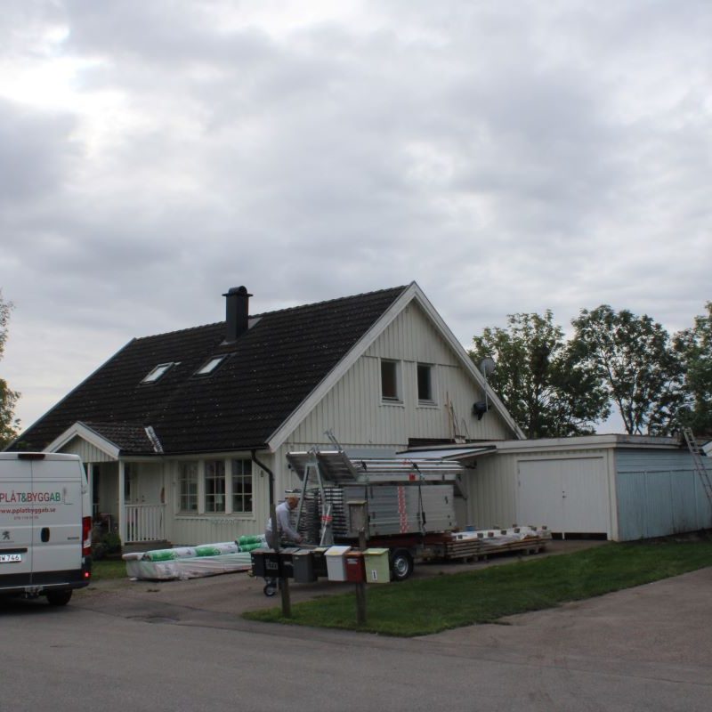 Renovering av tak i Räpplinge, Borgholm kommun, Öland