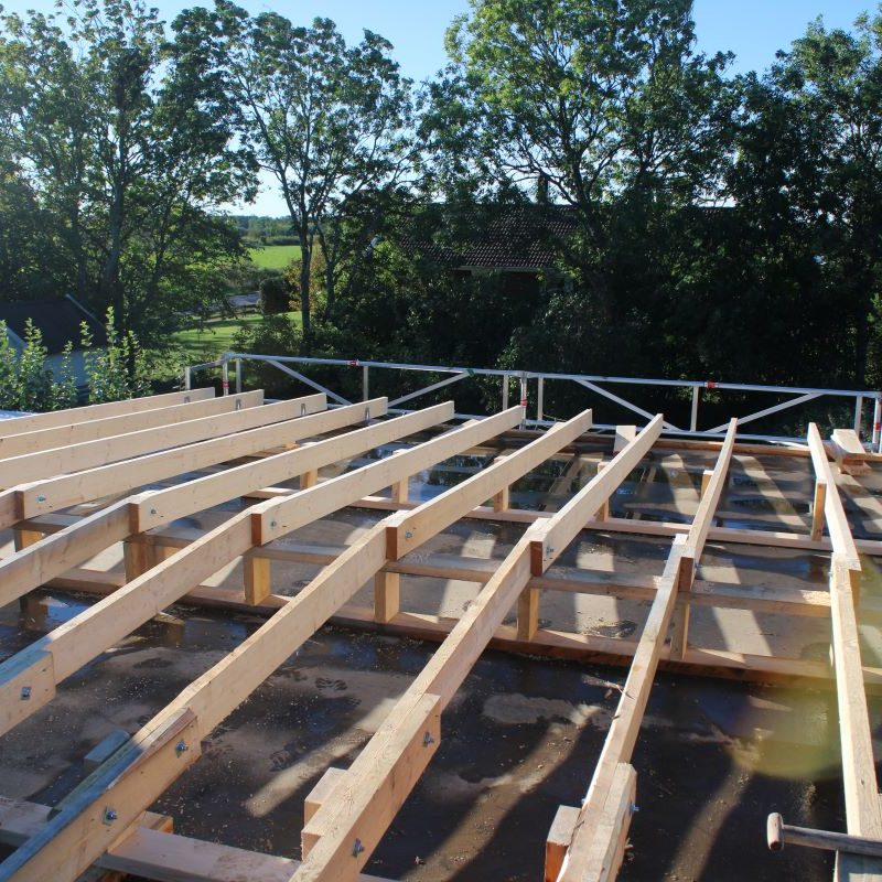 Renovering av tak i Räpplinge, Borgholm kommun, Öland