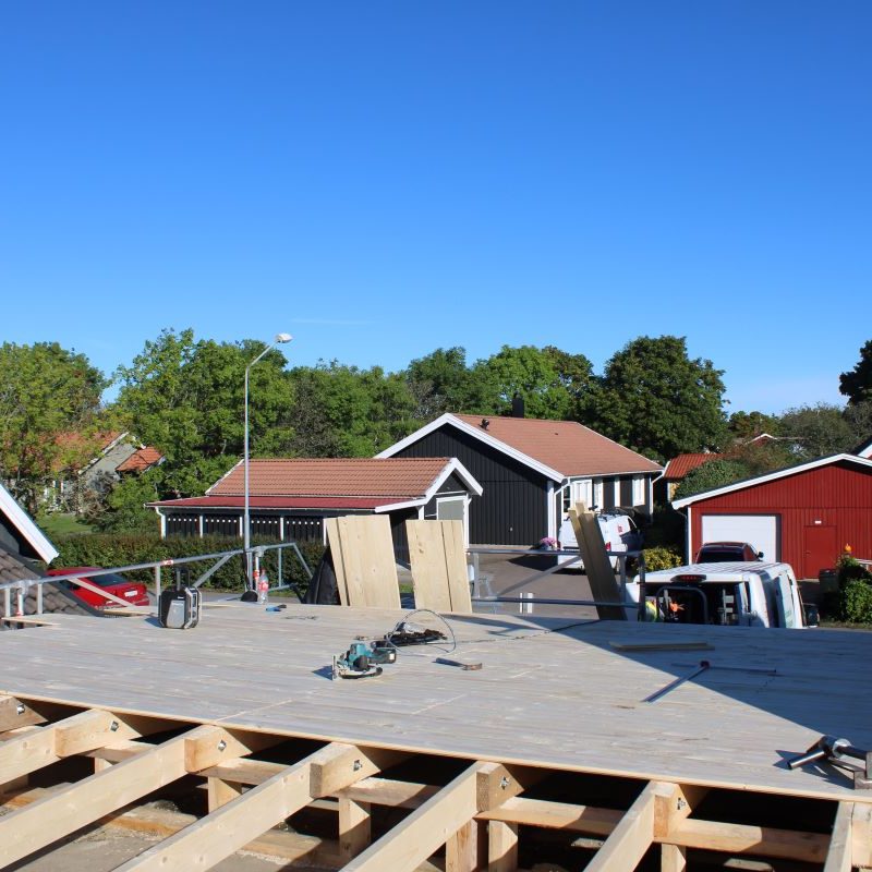 Renovering av tak i Räpplinge, Borgholm kommun, Öland
